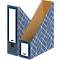 BANKERS BOX® Décor, FSC®-gecertificeerd karton, L 237 x B 106 x H 303 mm, voor DIN A4 formaten, leigrijs, 5 stuks.