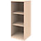 BARI boekenkast, 3 OH, 2 legborden, spaanplaat, B 427 x D 430 x H 1117 mm, ahorndecor