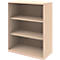 BARI boekenkast, 3 OH, 2 legborden, spaanplaat, B 819 x D 430 x H 1117 mm, ahorndecor