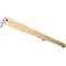 Barre de crochets pour système de bancs de vestiaire, 1500 mm de long, bois, gris clair