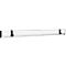 Barre de serrage multifonctionnelle MAULpro, y compris 2 crochets multifonctionnels, pour blocs de flipchart à partir de 11 mm de perforation, L 42 x P 15 x L 500 mm, aluminium