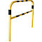 Barrera de seguridad, para empotrar en hormigón, L 2000 mm, amarillo/negro