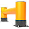 Barrière de sécurité individuelle Ampere Rack-Mammut®, plastique, L 1200 x H 400 mm, jaune trafic