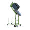 Basculeur élevateur mobile de poubelles MKS-F, pompe à pied, vert RAL 6011