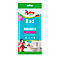 Poliboy bathroom wet wipes packaging. Product name and application examples on the packaging, a cartoon man in a red suit in the bathroom.