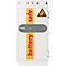 Batterietresor Phoenix COMMANDER BS1943K, Volumen 199 l, EN 14470-1, 2 Fachböden, Zylinderschloss, 690 x T 711 x H 1384 mm, Stahl, signalweiss RAL 9003