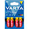 Batterijen AA/LR6/Mignon VARTA Longlife Max Power, 1,5 V, 4 stuks
