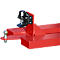 Bauer aide à la manœuvre RH-RAK, attelage de remorque, boule d'attelage, L 1535 x l 650 x H 410 mm, peint, rouge feu RAL 3000