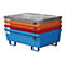 BAUER AO-2 opvangbak, staal, 246 l, B 1200 x D 800 x H 415 mm, blauw