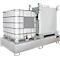 Bauer Auffangwanne VAW-1000-2, L 2650 x B 1300 x H 435 mm, bis 1000 l, Edelstahl, unterfahrbar