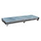 BAUER AW-4/B/PE opvangbak met rooster, 218 l, B 2415 x D 815 x H 255 mm, verzinkt
