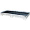 Bauer Bac de rayonnage RW 2700-2 PE, avec insert PE, L 2665 x l 1315 x H 305 mm, galvanisé à chaud