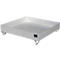 Bauer Bac de rétention VAW-4/A, L 1200 l x 1200 x H 285 mm, jusqu'à 230 l, inox, accessible par le dessous