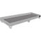 Bauer Bac de rétention VAW-4/B, L 2400 l x 800 x H 250 mm, jusqu'à 241 l, inox, accessible par le dessous