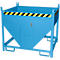Bauer Bac de silo SGS 50, avec fermeture à curseur, L 1000 x l 1200 x H 1025 mm, 0,5 m³, jusqu'à 750 kg, acier, bleu clair