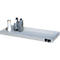 Bauer Bac pour petits récipients KGW 1 V4A, sans grille perforée, L 940 x l 370 x H 60 mm, 20 L, 150 kg, inox 1.4571, argent