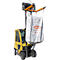 Bauer Big Bag Traverse TBB-W, for forklift, L 900 x W 945 x H 365 mm, up to 1250 kg, steel, yellow-orange