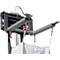Bauer Big-Bag-Traverse TBB-W, für Stapler, L 900 x B 945 x H 365 mm, bis 1250 kg, Stahl, Mausgrau
