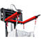Bauer Big Bag Traverse TBB-W, voor vorkheftruck, L 900 x B 945 x H 365 mm, tot 1250 kg, staal, vuurrood