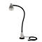 Bauer &amp; Böcker Flexi 90° LED werklamp, 4,5 W, 450 lm, 5500 K, dimbaar, kantelbaar, magneetvoet, IP65, L 600 mm, aluminium, grijs-zwart