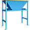 Bauer BTS Befülltrichter, Stahlblech, Standkonstruktion, Einfahrtaschen, lackiert, L 980 x B 1980 x H 2050 mm, lichtblau RAL 5012