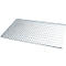 Bauer caillebotis pour bacs de rétention en inox type VAW-2, jusqu'à 1000 kg/m², L 785 × P 1185 × H 30 mm, acier galvanisé à chaud