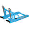 Bauer Fasslifter RS 60-II, für Stapler, 2x 60-l-Fässer, L 1050 x B 650 x H 460 mm, bis 200 kg, Stahl, Lichtblau