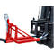 Bauer Fasslifter RS-I/91, für Stapler, 1 x 200/220-l-Fässer, L 1295 x B 585 x H 925 mm, bis 800 kg, Stahl, Feuerrot