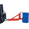 Bauer Fasslifter RS-I/91, für Stapler, 1 x 200/220-l-Fässer, L 1295 x B 585 x H 925 mm, bis 800 kg, Stahl, Feuerrot