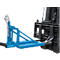 Bauer Fasslifter RS-I/91, für Stapler, 1 x 200/220-l-Fässer, L 1295 x B 585 x H 925 mm, bis 800 kg, Stahl, Lichtblau