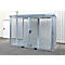 Bauer gasflessencontainer type GFC-E, afsluitbaar, L 3135 x B 2170 x H 2260 mm Traanplaatbodem