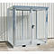 Bauer gasflessencontainer, type GFC-E, div. bodems verkrijgbaar, afsluitbaar