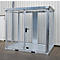 Bauer, gasflessencontainer, type GFC-E, H 2260 x B 1575 x D 2535 mm, Roosterbodem