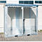 Bauer, gasflessencontainer, type GFC-E, H 2260 x B 1575 x D 2535 mm, Roosterbodem