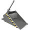 Bauer godet hydraulique pour chariot élévateur DGS 500, hydraulique pour chariot élévateur, L 1610 x l 1050 x H 1370 mm, 0,5 m³, jusqu'à 1000 kg, acier laqué, gris souris