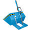 Bauer godet hydraulique pour chariot élévateur DGS 500, hydraulique pour chariot élévateur, L 1610 x l 1050 x H 1370 mm, 0,5 m³, jusqu'à 1000 kg, acier peint, bleu clair