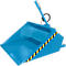 Bauer godet hydraulique pour chariot élévateur DGS 950, hydraulique pour chariot élévateur, L 1610 x l 1610 x H 1370 mm, 0,95 m³, jusqu'à 1000 kg, acier peint, bleu clair