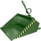 Bauer godet hydraulique pour chariot élévateur DGS 950, hydraulique pour chariot élévateur, L 1610 x l 1610 x H 1370 mm, 0,95 m³, jusqu'à 1000 kg, acier peint, vert réséda