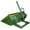 Bauer godet hydraulique pour chariot élévateur DGS 950, hydraulique pour chariot élévateur, L 1610 x l 1610 x H 1370 mm, 0,95 m³, jusqu'à 1000 kg, acier peint, vert réséda