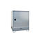 BAUER GS-3 kast voor gevaarlijke stoffen, plaatstaal, toegankelijk voor rolstoelgebruikers, voor 4 x 200 l vaten, B 1475 x D 1460 x H 1805 mm, grijs