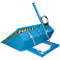 Bauer hydraulische heftruckbak DGS 950, heftruckhydrauliek, L 1610 x B 1610 x H 1370 mm, 0,95 m³, tot 1000 kg, staal gelakt, lichtblauw