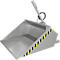Bauer hydraulische heftruckbak DGS 950, heftruckhydrauliek, L 1610 x B 1610 x H 1370 mm, 0,95 m³, tot 1000 kg, staal gelakt, muisgrijs