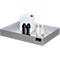 Bauer KGW-P 2 V4A kleine containerbak, voor Euro- en chemiepallets, roestvrij staal, L 800 x B 600 x H 120 mm, tot 100 kg
