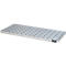 Bauer Kleingebindewanne KGW 4/M V4A, mit Lochblechrost, L 1390 x B 600 x H 60 mm, 40 L, 150 kg, Edelstahl 1.4571, Silber