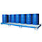 Bauer lekbak type AW12, blauw RAL5012