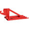 Bauer manoeuvreerhulp RH-AC, met haak, tot 10000 kg, L 1800 x B 700 x H 725 mm, gelakt, vuurrood RAL 3000