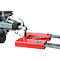Bauer manoeuvreerhulp RH, met koppelkogel, tot 100 kg, L 405 x B 550 x H 170 mm, gelakt, vuurrood RAL 3000