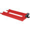 Bauer manoeuvreerhulp RH-RA, met aanhangerkoppeling, tot 250 kg, L 1480 x B 650 x H 310 mm, gelakt, vuurrood RAL 3000