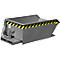 Bauer mini-kiepbak MGU 230, 350 mm gietrandhoogte, 230 liter, grijs