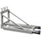 Bauer Mülltonnen-Heber MH-I, mit Gummianschlag, für 1x 80- bis 360-L-MGB, L 1030 x B 585 H 680 mm, lackiert, mausgrau RAL 7005